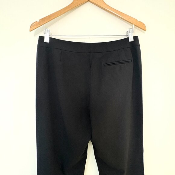 Lafayette 148 Black Tailored Wool Blend Pants Sz 10 Tall Classic Dress Pants - Picture 6 of 9